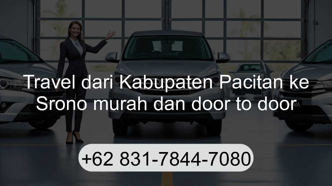 Travel Kabupaten Pacitan Srono