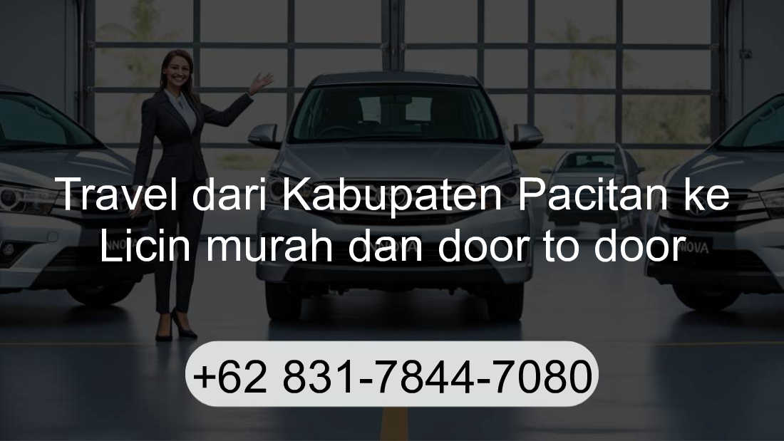 Travel Kabupaten Pacitan Licin