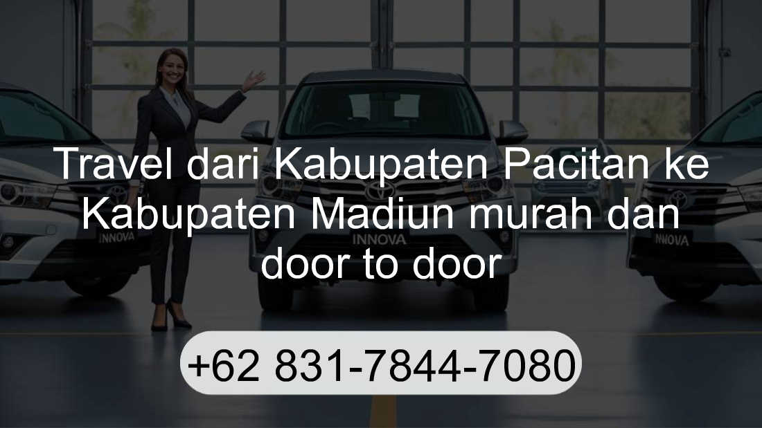 Travel Kabupaten Pacitan Kabupaten Madiun