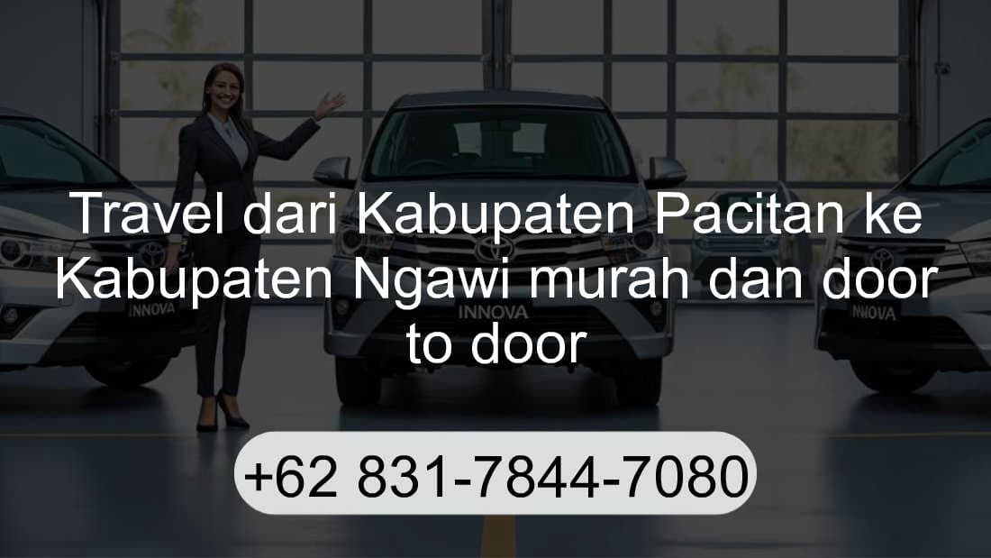 Travel Kabupaten Pacitan Kabupaten Ngawi