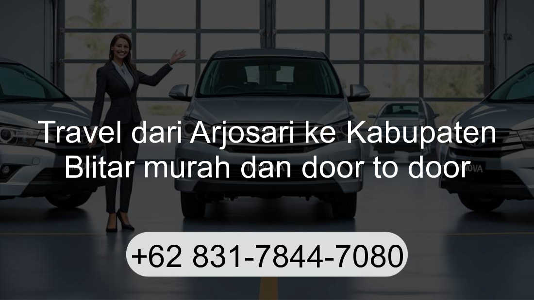 Travel Arjosari Kabupaten Blitar
