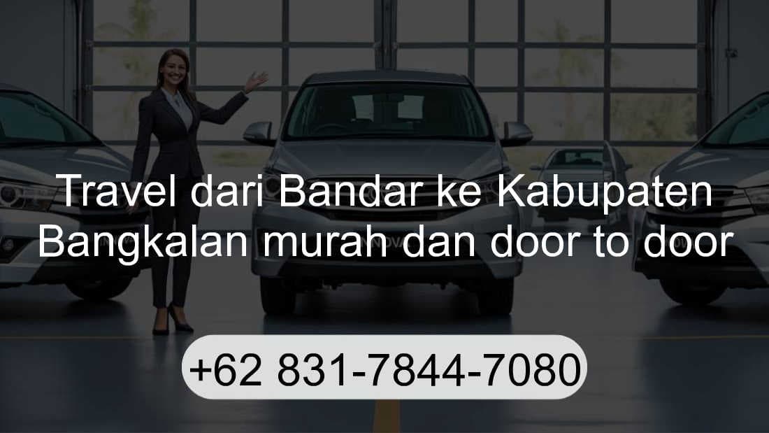 Travel Bandar Kabupaten Bangkalan