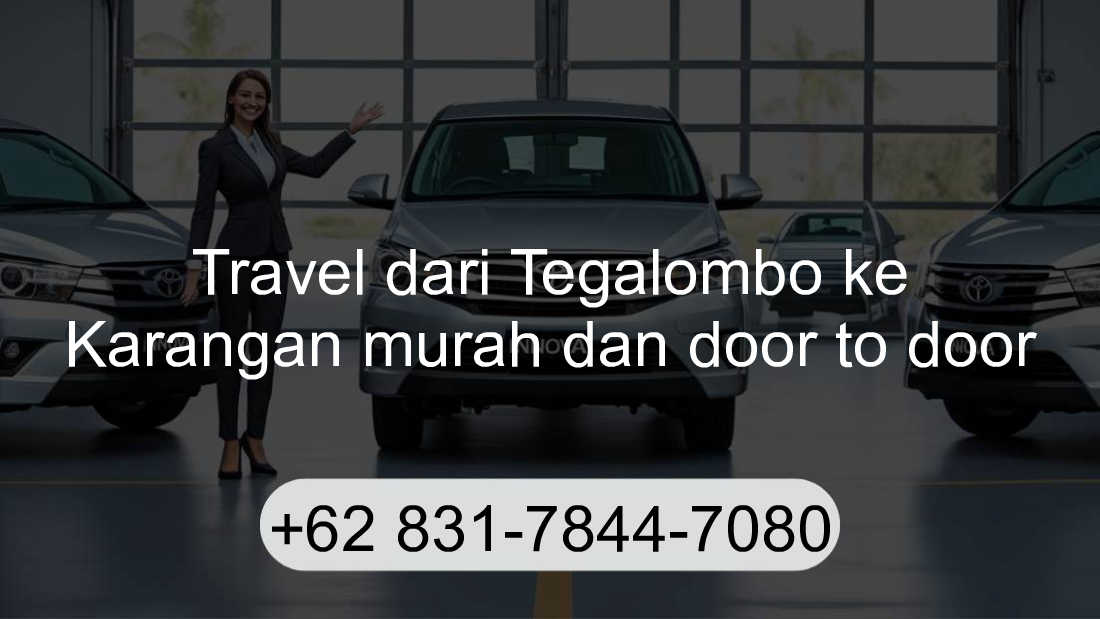 Travel Tegalombo Karangan
