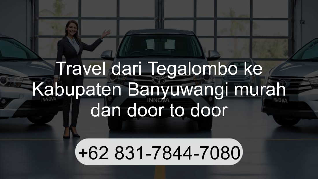 Travel Tegalombo Kabupaten Banyuwangi