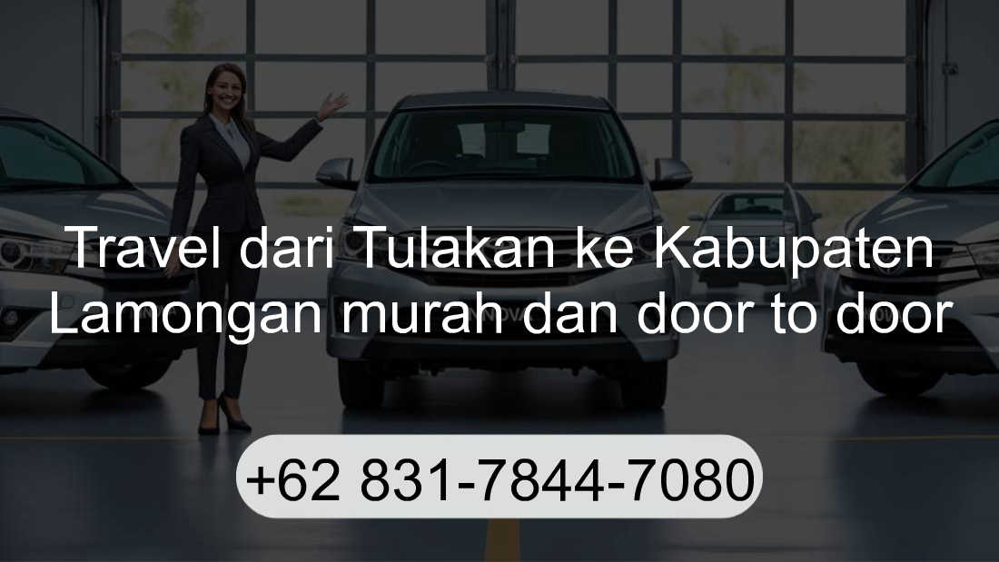 Travel Tulakan Kabupaten Lamongan