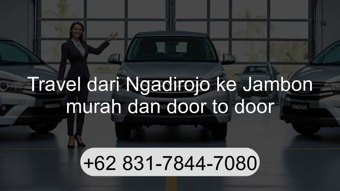 Travel Ngadirojo Jambon