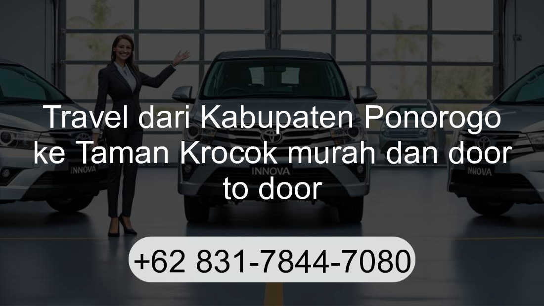 Travel Kabupaten Ponorogo Taman Krocok