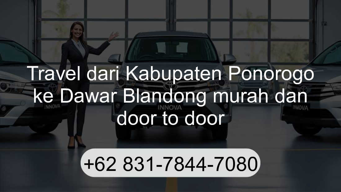 Travel Kabupaten Ponorogo Dawar Blandong