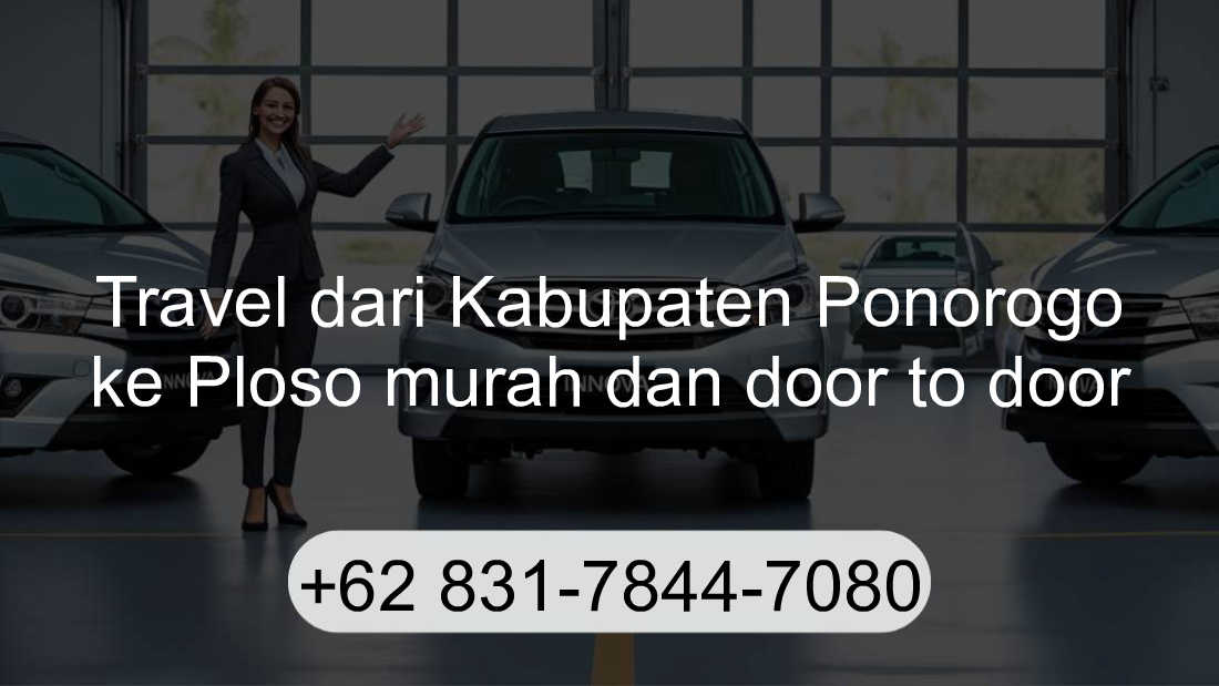 Travel Kabupaten Ponorogo Ploso