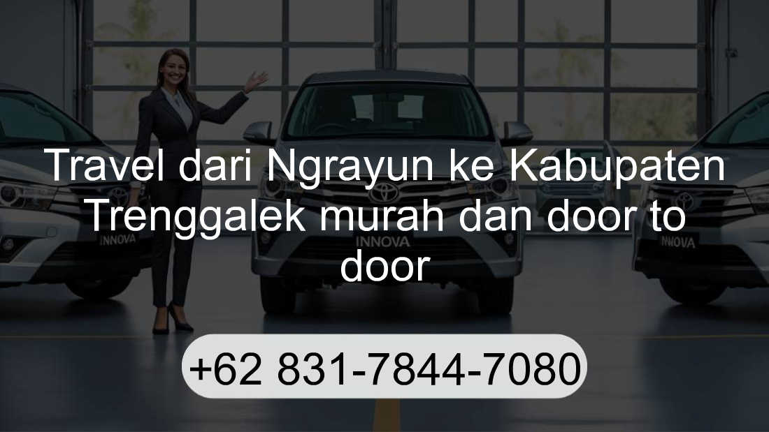 Travel Ngrayun Kabupaten Trenggalek