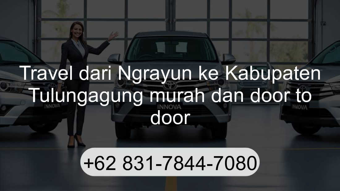 Travel Ngrayun Kabupaten Tulungagung