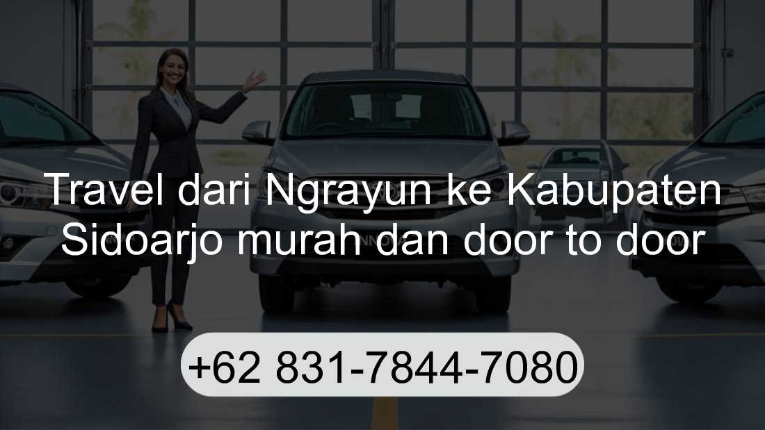 Travel Ngrayun Kabupaten Sidoarjo