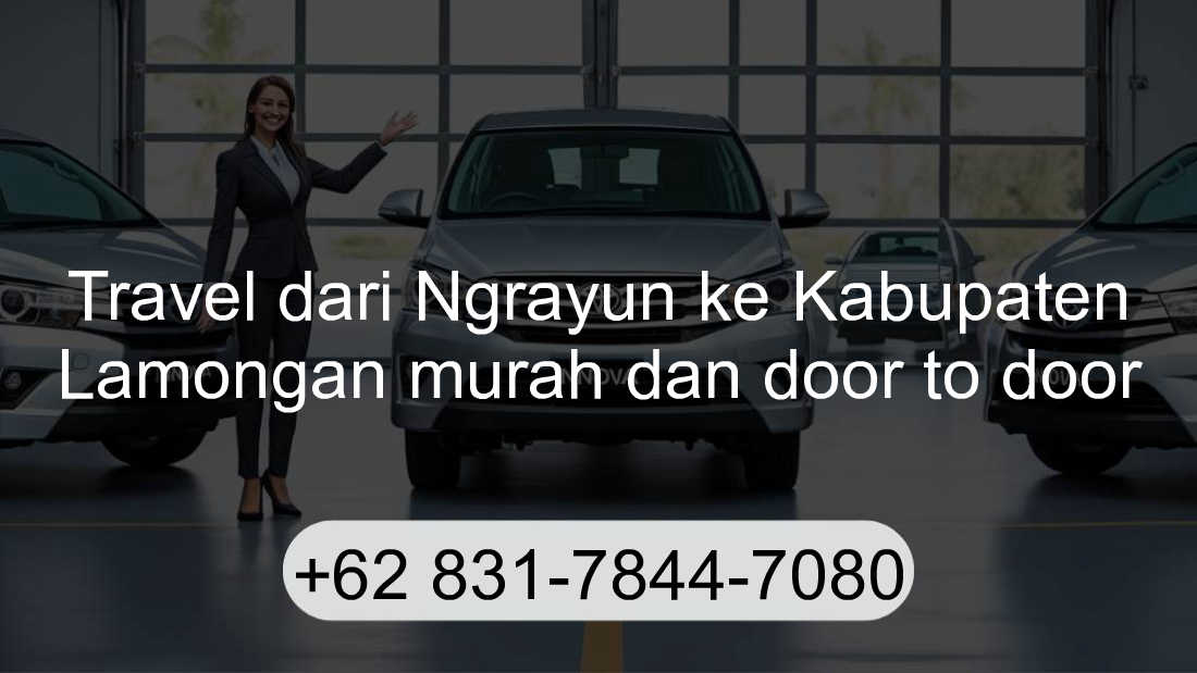 Travel Ngrayun Kabupaten Lamongan