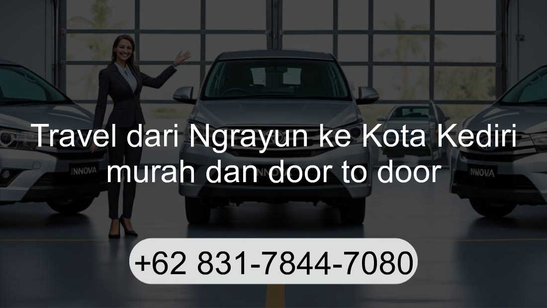 Travel Ngrayun Kota Kediri