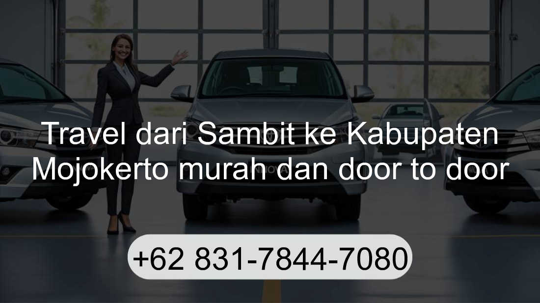 Travel Sambit Kabupaten Mojokerto