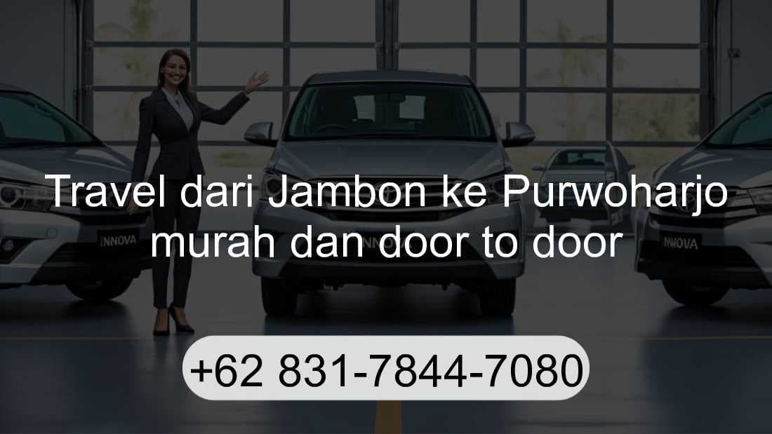 Travel Jambon Purwoharjo