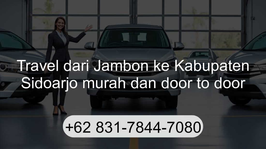 Travel Jambon Kabupaten Sidoarjo