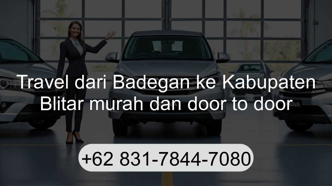 Travel Badegan Kabupaten Blitar
