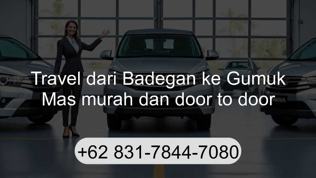 Travel Badegan Gumuk Mas