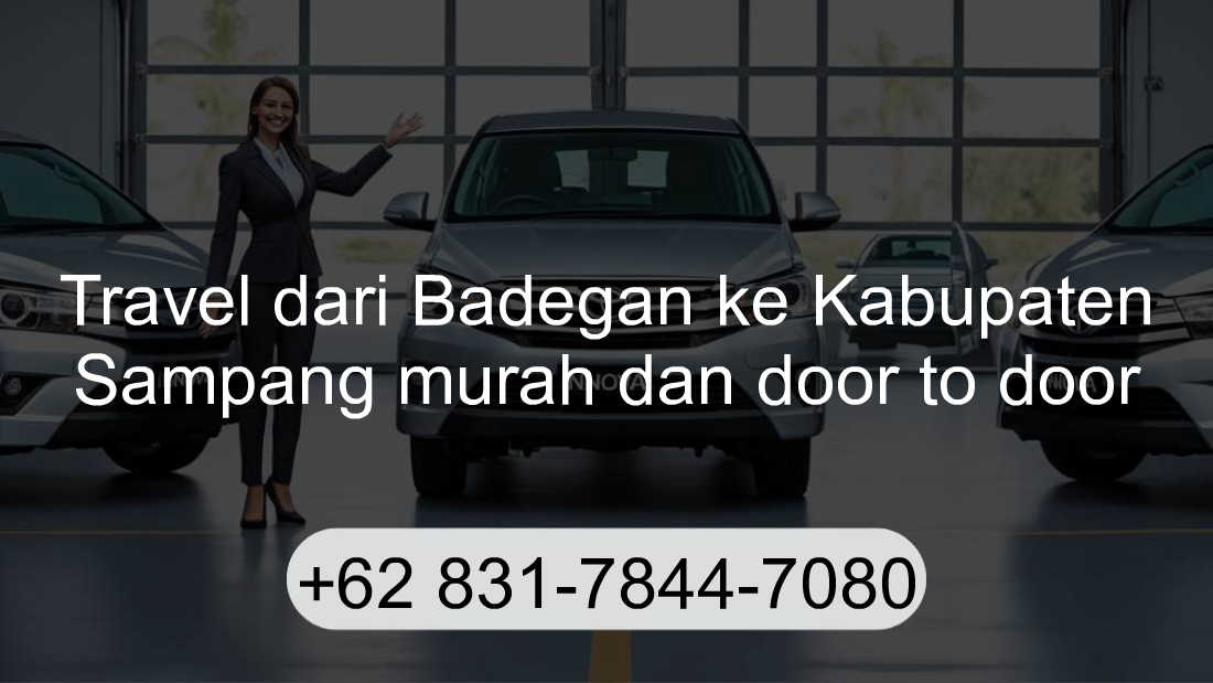 Travel Badegan Kabupaten Sampang