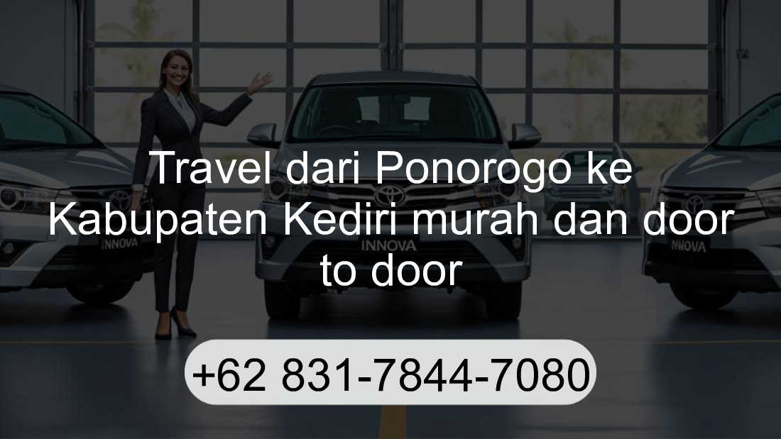 Travel Ponorogo Kabupaten Kediri