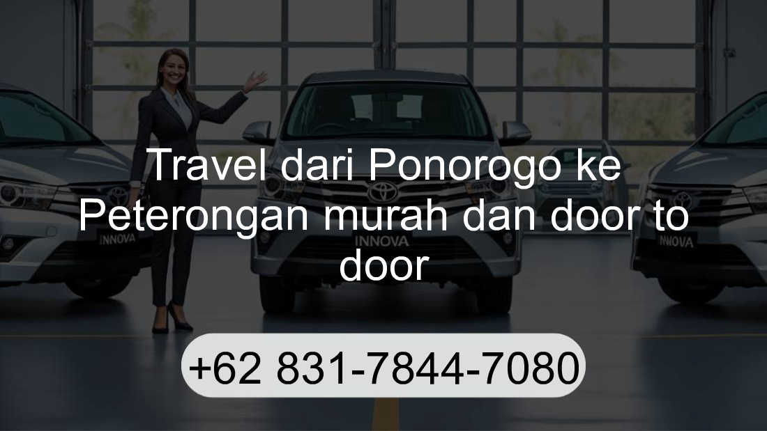 Travel Ponorogo Peterongan