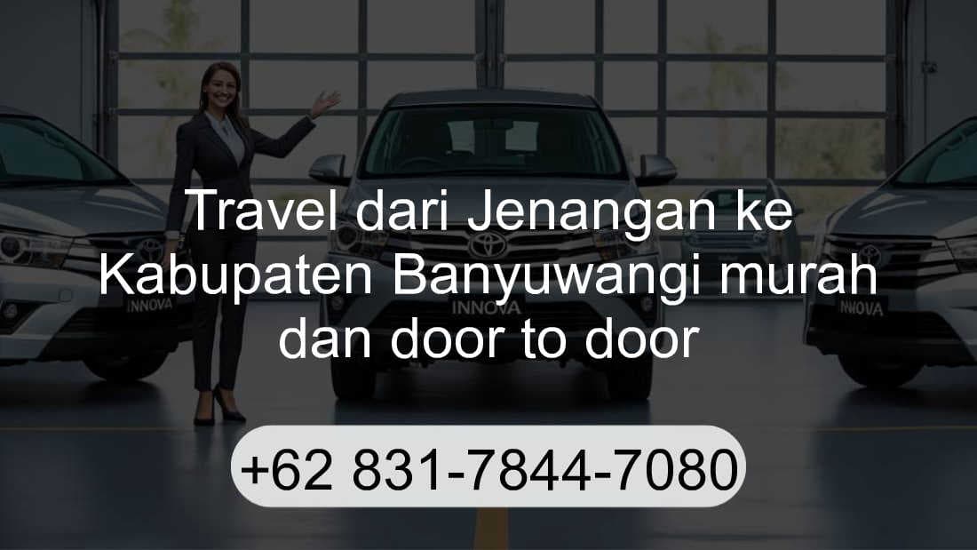Travel Jenangan Kabupaten Banyuwangi