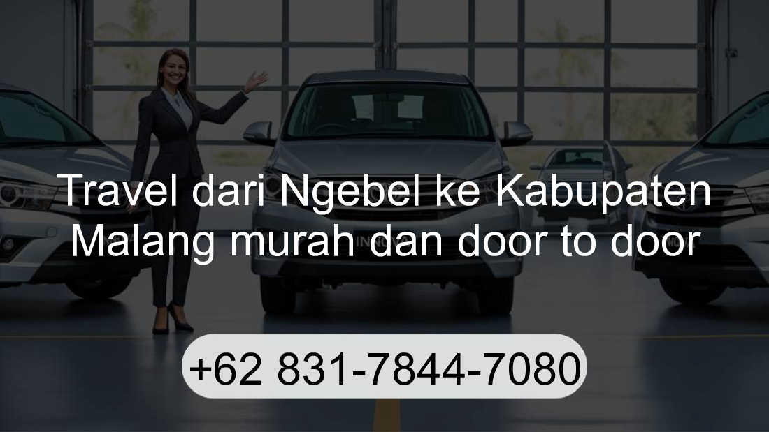 Travel Ngebel Kabupaten Malang