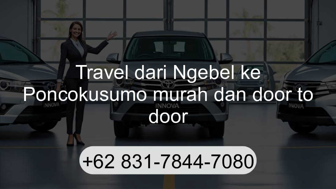 Travel Ngebel Poncokusumo