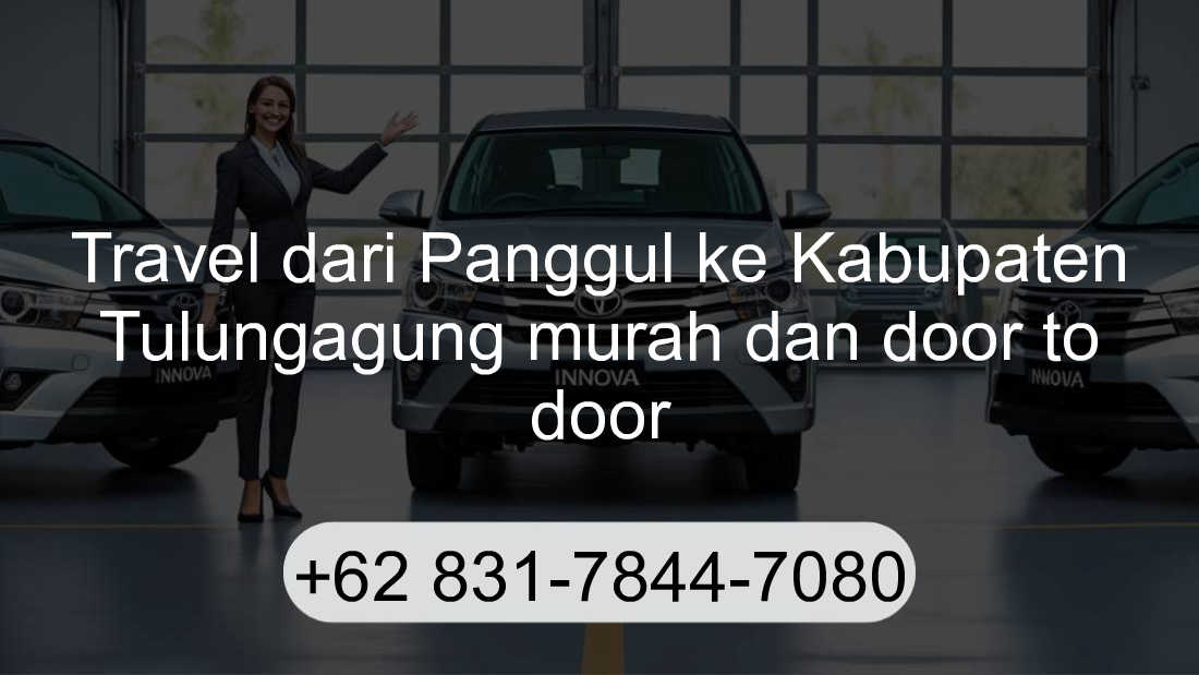 Travel Panggul Kabupaten Tulungagung