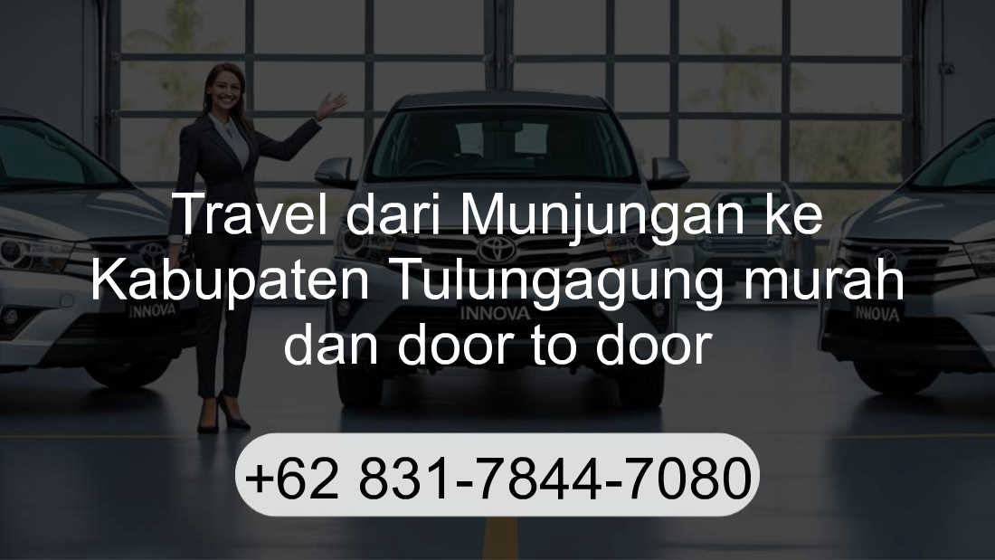 Travel Munjungan Kabupaten Tulungagung
