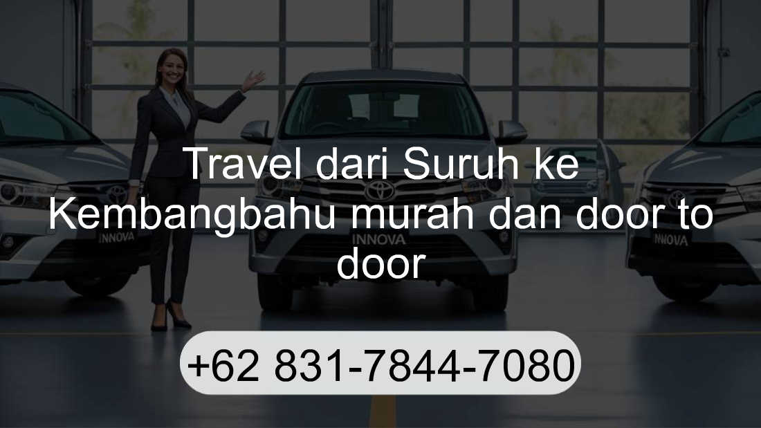 Travel Suruh Kembangbahu