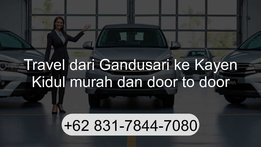 Travel Gandusari Kayen Kidul