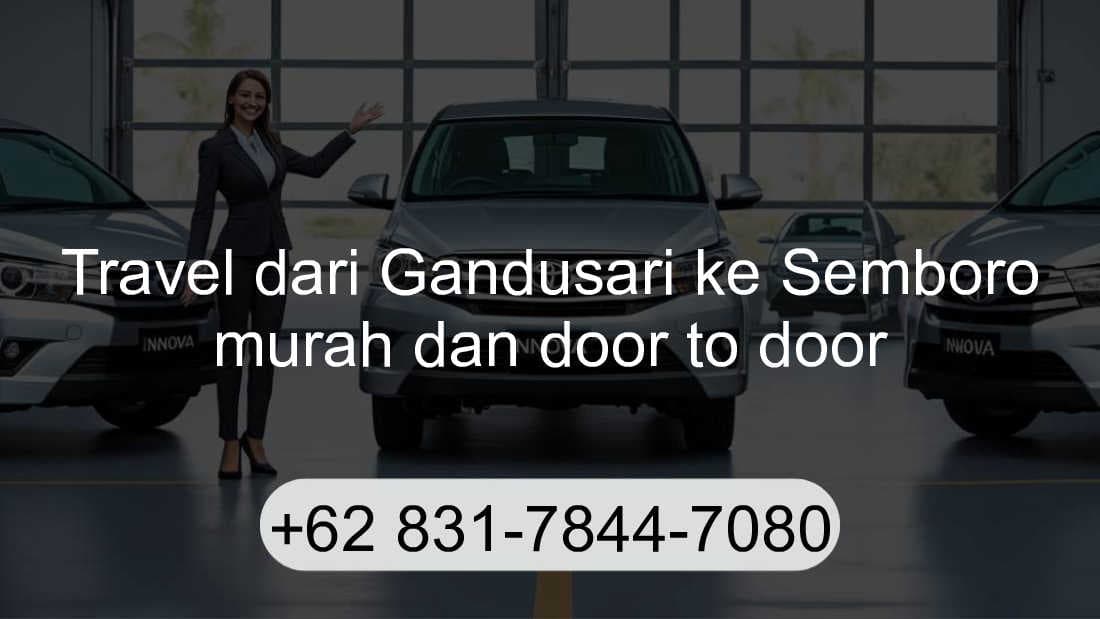 Travel Gandusari Semboro