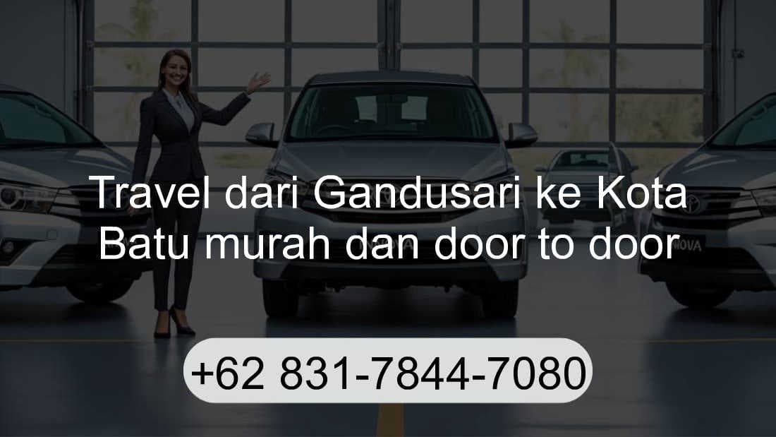 Travel Gandusari Kota Batu