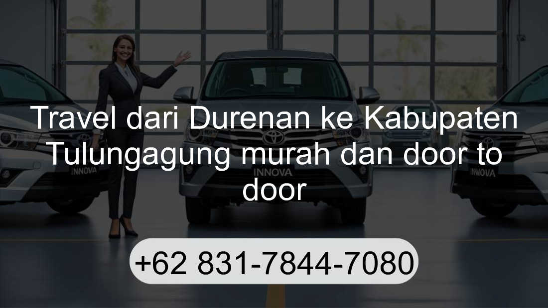 Travel Durenan Kabupaten Tulungagung