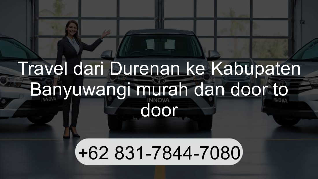 Travel Durenan Kabupaten Banyuwangi