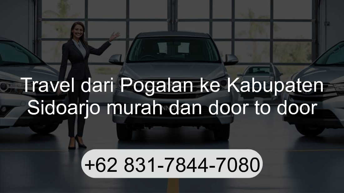 Travel Pogalan Kabupaten Sidoarjo