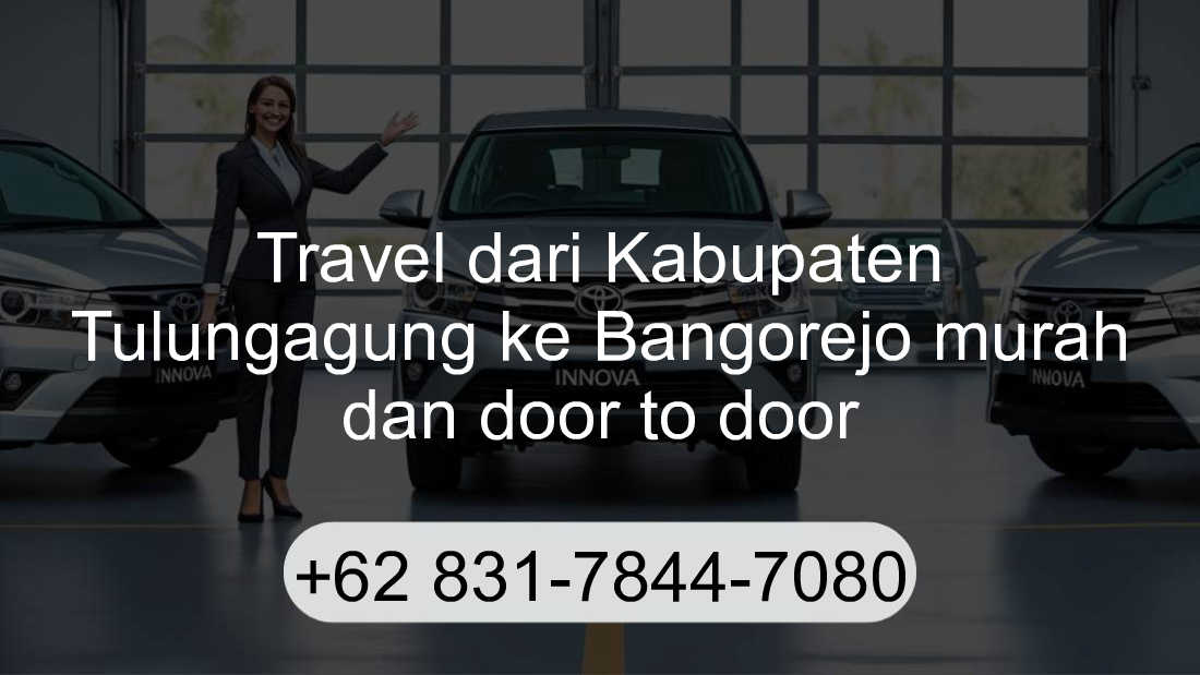 Travel Kabupaten Tulungagung Bangorejo