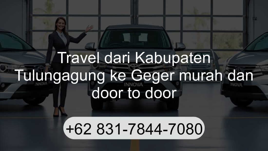 Travel Kabupaten Tulungagung Geger