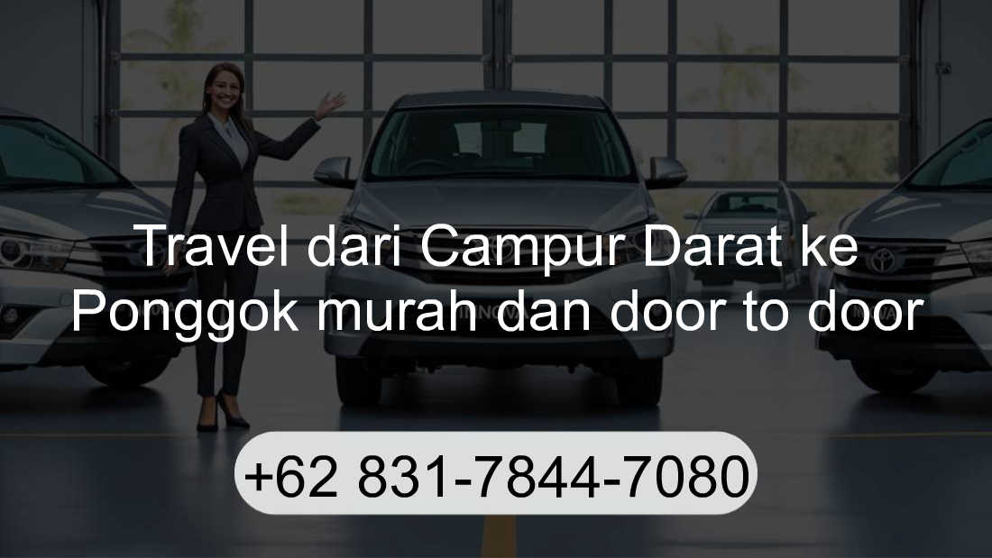 Travel Campur Darat Ponggok