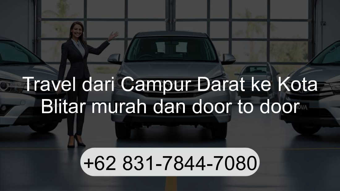 Travel Campur Darat Kota Blitar