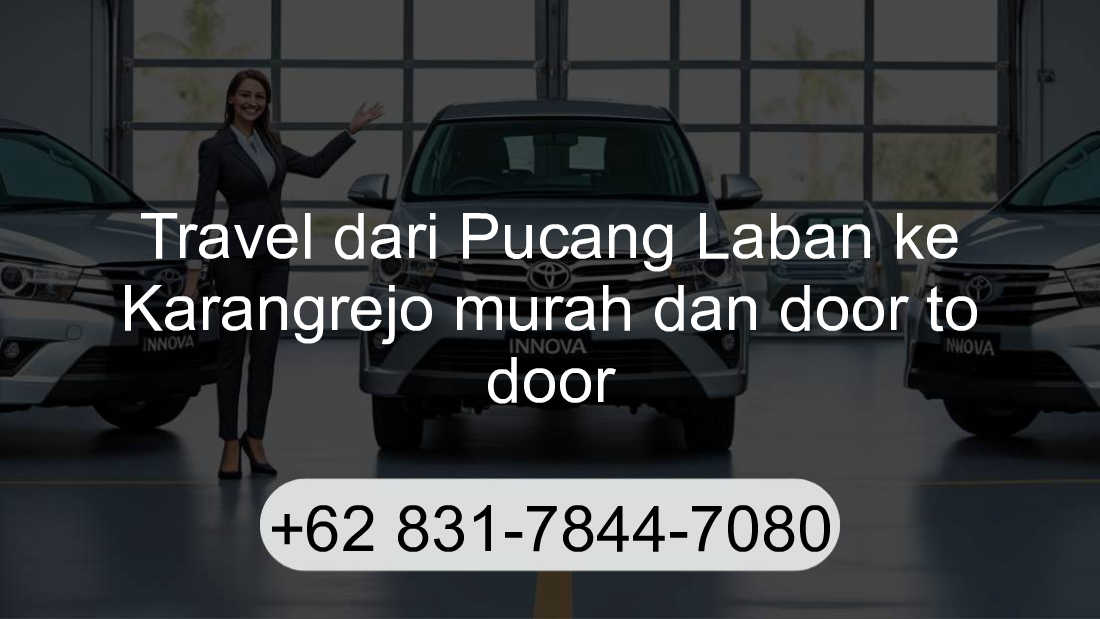 Travel Pucang Laban Karangrejo