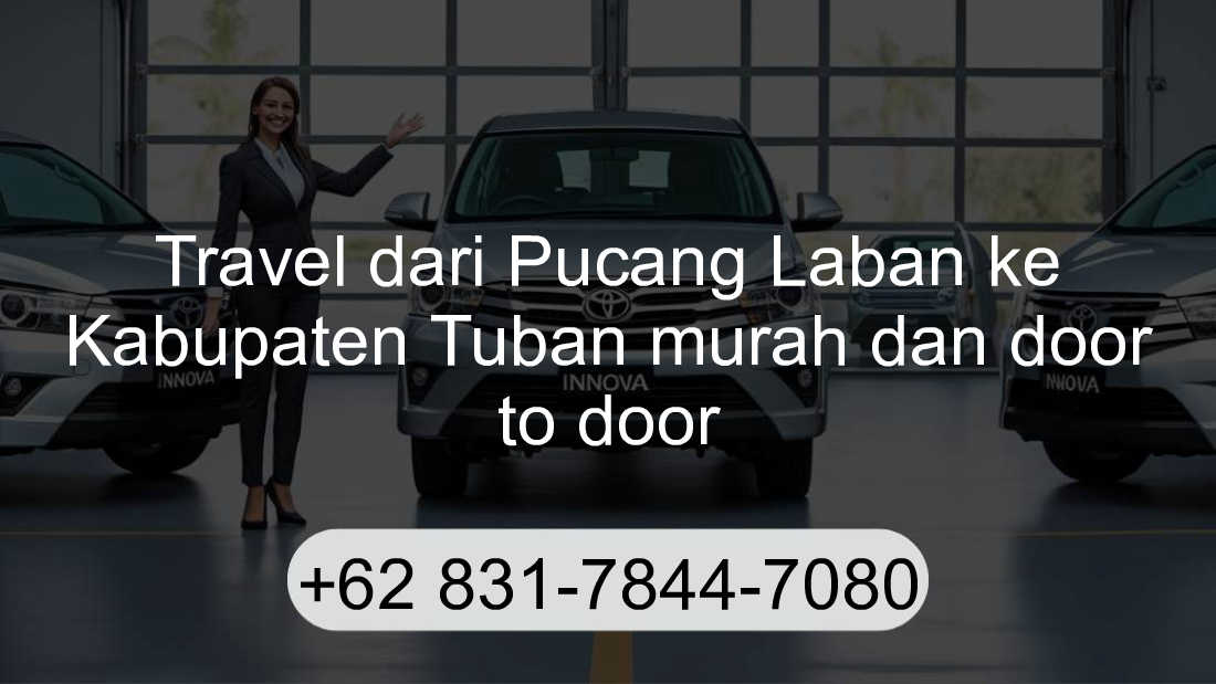 Travel Pucang Laban Kabupaten Tuban