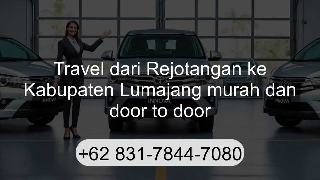 Travel Rejotangan Kabupaten Lumajang