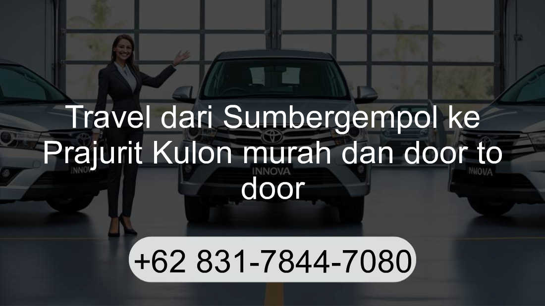 Travel Sumbergempol Prajurit Kulon