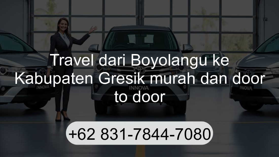 Travel Boyolangu Kabupaten Gresik
