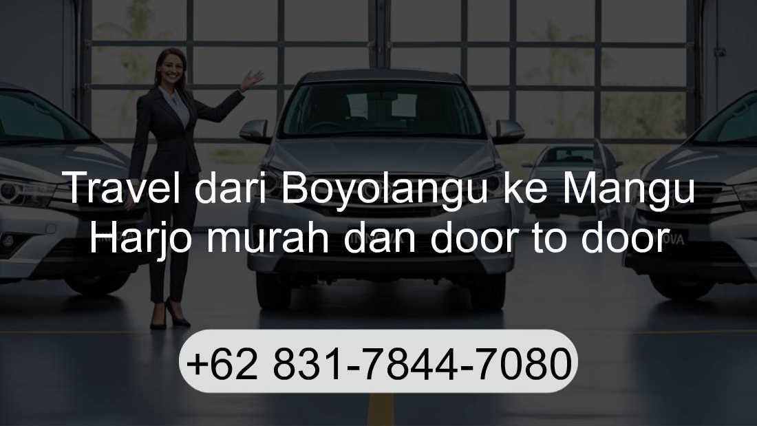 Travel Boyolangu Mangu Harjo