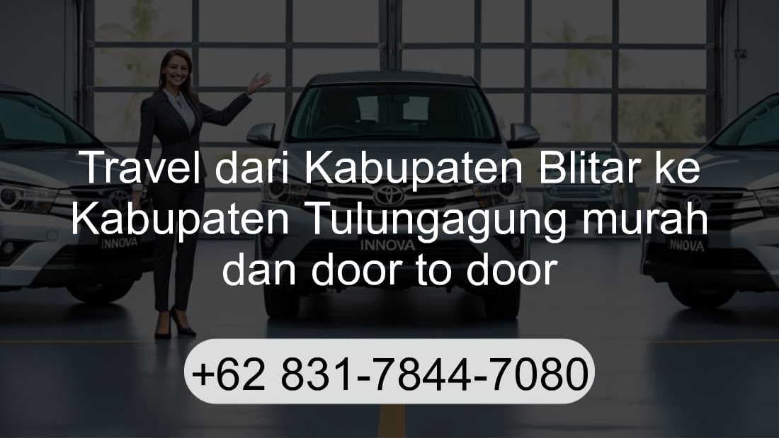 Travel Kabupaten Blitar Kabupaten Tulungagung