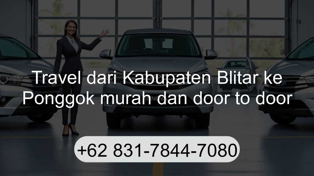 Travel Kabupaten Blitar Ponggok
